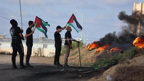 Disturbios en la frontera de Gaza con Israel. 