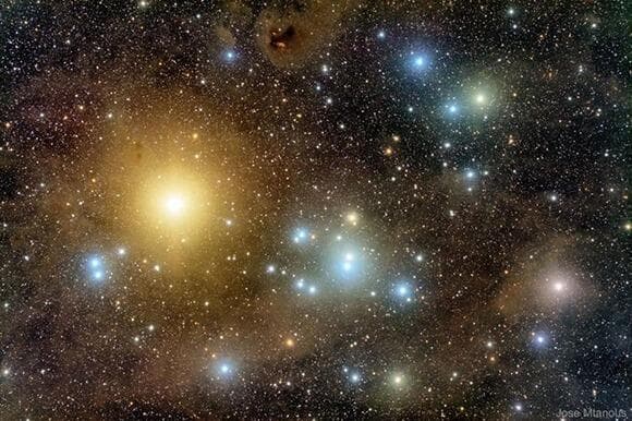 El cúmulo de las Hyades.