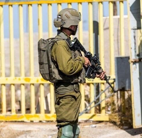 Soldado Y. de la brigada que interviene en Cisjordania. 