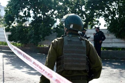 Soldado israelí durante un operativo de seguridad. 