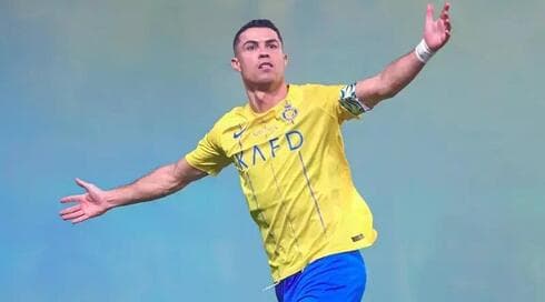 Cristiano Ronaldo jugando para  Al Nassr. 
