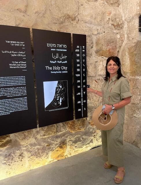 La directora del museo, Eilat Lieber.