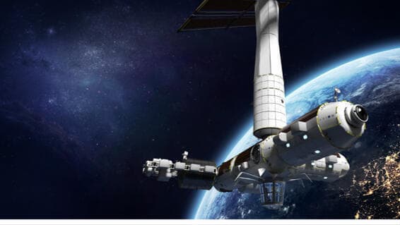 Estación espacial Axiom. 