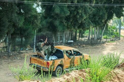 Terroristas de la Jihad Islámica Palestina en territorio de Israel. 