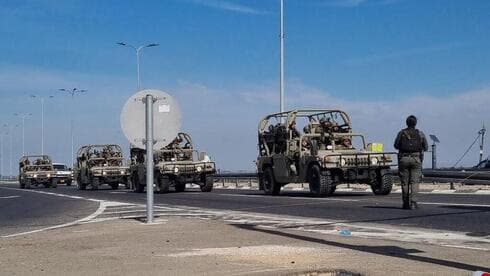 Tropas de las FDI se concentran en la frontera sur con Gaza. 