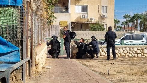Tropas de las FDI en Ofakim. 
