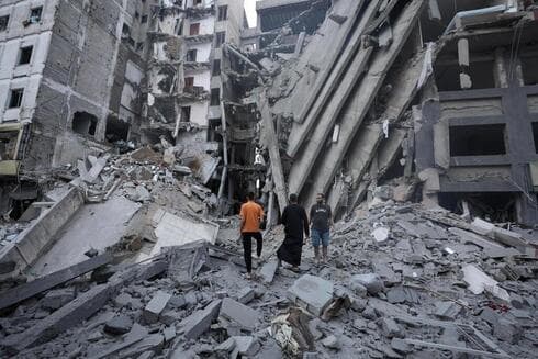 Gaza tras la respuesta israelí contra terroristas.