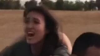Una de las israelíes que fue secuestrada.