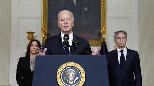 El presidente estadounidense da su discurso en la Casa Blanca. 