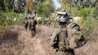Las FDI blindan la frontera con Gaza durante el martes por la mañana.