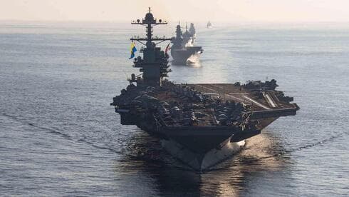 El porta aviones U.S.S. Gerald Ford.