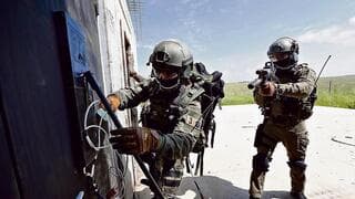 Soldados de las FDI durante una operación en la frontera. 