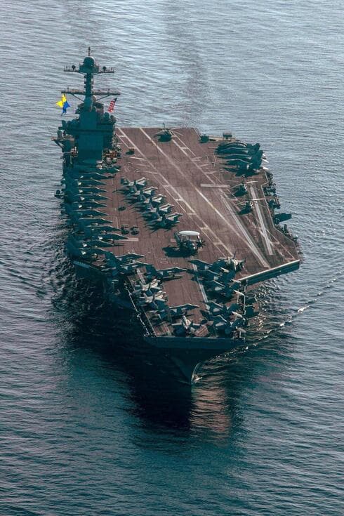 El USS Gerald R. Ford.