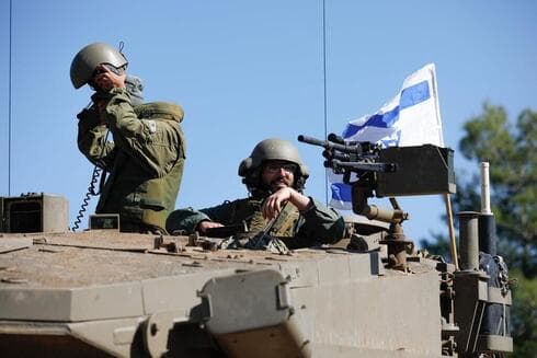 Soldados israelíes en la frontera con Líbano.