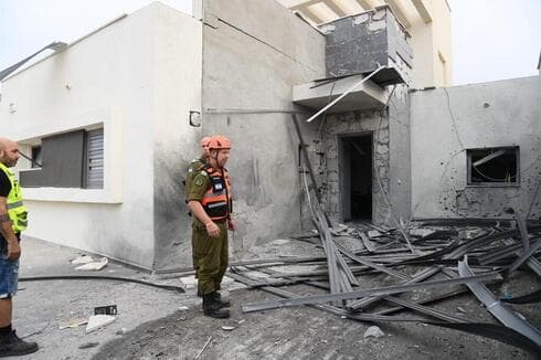 Be'er Sheva recibe el impacto directo de un cohete.
