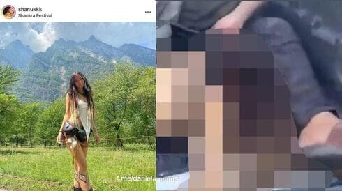 El cuerpo de Shani Louk apareció en un video publicado por terroristas de Hamás tras el ataque del 7 de octubre. (Instagram, captura de video) El cuerpo de Shani Louk apareció en un video publicado por terroristas de Hamás tras el ataque sorpresa del 7 de octubre.