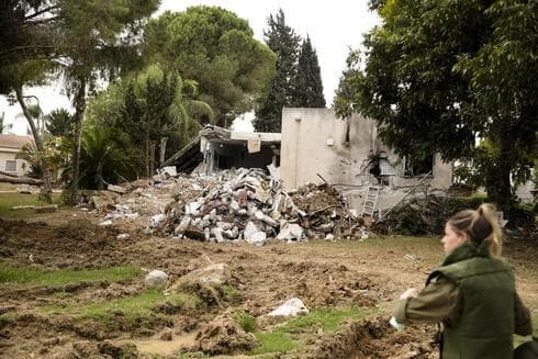 La aldea de Kfar Aza tras la masacre del 7 de octubre. 