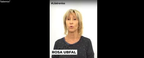 Rosa Ubfal, una de las familiares que participa en el video de AMIA. (Captura de pantalla) Rosa Ubfal, una de las familiares que participa en el video de AMIA.