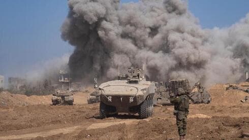 Avanzan las FDI dentro de la Franja de Gaza.