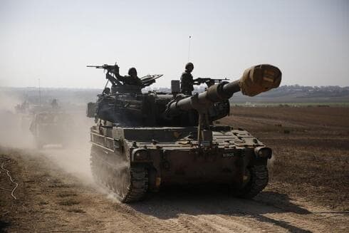 Fuerzas israelíes en la frontera de Gaza.