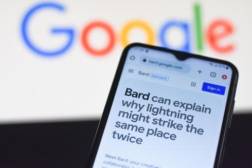 Bard, la herramienta de IA de Google. 