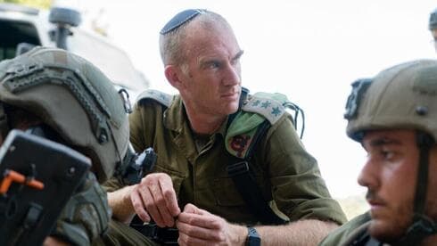 Comandante de la Brigada Nahal, coronel Jonathan Steinberg. 