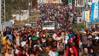 Los palestinos abandonan el norte de la Franja y evacuan hacia el sur.