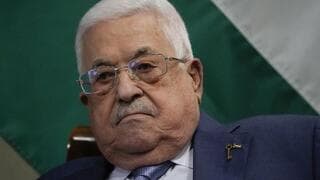 Mahmoud Abbas, líder de la Autoridad Palestina.