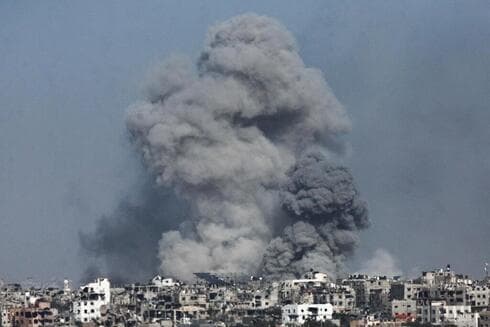 Ataque de las FDI en Gaza.