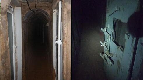 Se descubrió un túnel con viviendas y dormitorios grandes, pavimentados con cerámica blanca. (FDI) Se descubrió un túnel con viviendas y dormitorios grandes pavimentados con cerámica blanca