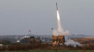 Batería Iron Dome, desarrollada por Rafael Advanced Defense Systems