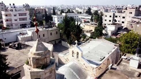 Una iglesia de Gaza antes del ataque terrorista de Hamás el 7 de octubre en Israel. (Reuters) Una iglesia de Gaza antes del ataque terrorista de Hamás el 7 de octubre en Israel.