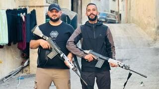 Muhammad Zubeidi, líder de la fuerza terrorista en el campo de refugiados de Jenin