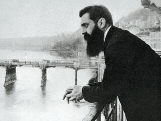 Herzl y una visión profética. 