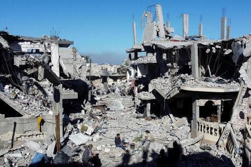 Khan Younis en ruinas.