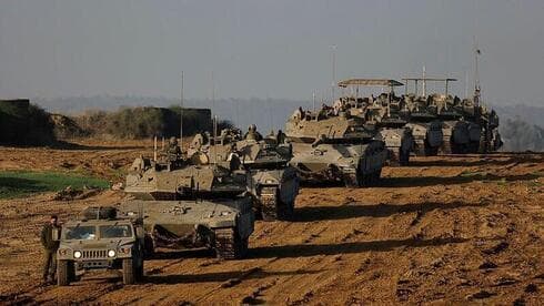 Tropas de las IDF en Gaza.