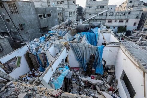 Destrucción en Gaza.