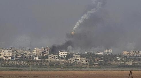 Ataque de las FDI en la Franja de Gaza.