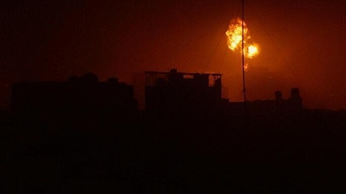 "Cinturón de fuego" sobre tres ciudades de Gaza tras los intensos ataques de las FDI.