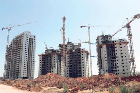 Un sitio de construcción en Ramla. 
