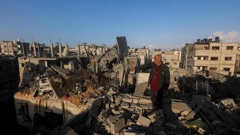 Destrucción en la Franja de Gaza tras los ataques de la Fuerza Aérea israelí. (Reuters) Destrucción en la Franja de Gaza tras los ataques de la Fuerza Aérea israelí.