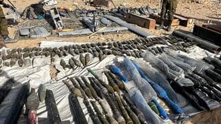 Algunas armas fueron destruidas en el lugar y otras enviadas para una mayor investigación.