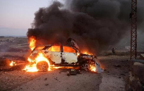 Un vehículo de Al-Jazeera que fue alcanzado por un bombardeo el 13 de octubre, en el que también murió Abdullah. (Reuters) Un vehículo de Al-Jazeera que fue alcanzado por un bombardeo el 13 de octubre, en el que también murió Abdullah.