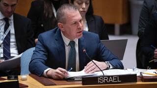 Gilad Erdan, embajador de Israel ante la ONU. 