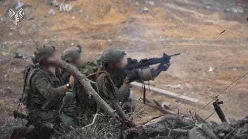 Tropas israelíes en Gaza. 