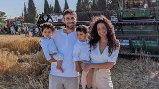 Dra. Sapir Bitton con su familia 
