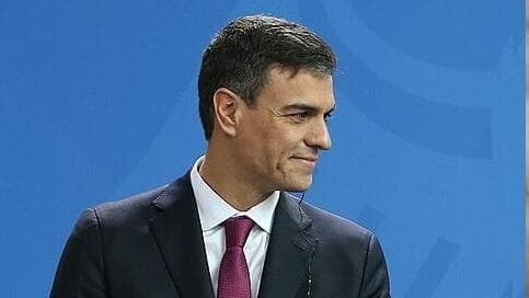 Pedro Sánchez, presidente de España. 