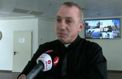 Yosef Yaakov, líder de la Iglesia Maronita de Haifa.