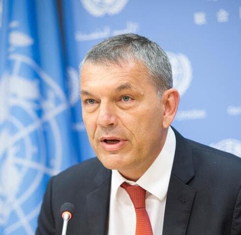 El jefe de la UNRWA, Phillipe Lazzarini.