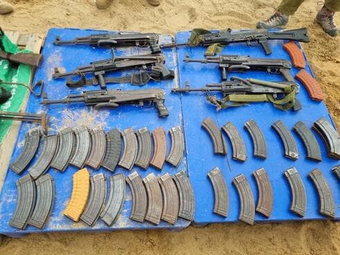 Varias armas encontradas en operaciones de las FDI